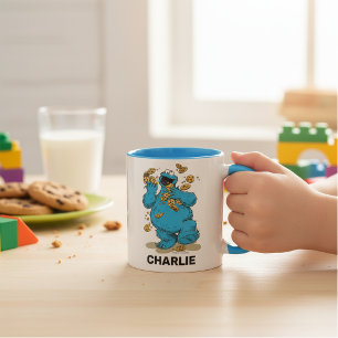 Personalisiertes Keksmonster Crazy Cookies Tasse