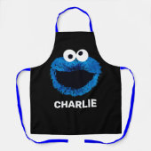 Personalisiertes Keksmonster | Trend Wasserfarbe Schürze (Vorderseite)