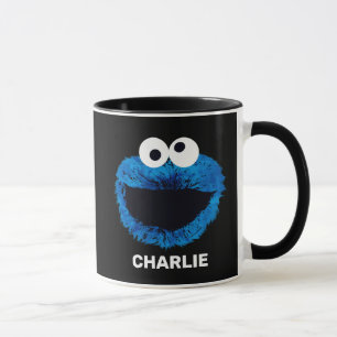 Personalisiertes Keksmonster Trend Wasserfarbe Tasse