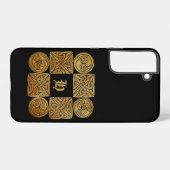 Personalisiertes Keltenkreuz Samsung Galaxy Hülle (Rückseite (Horizontal))