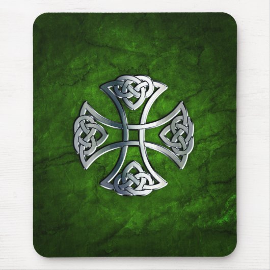 Personalisiertes keltisches Kreuz Mousepad (Vorne)