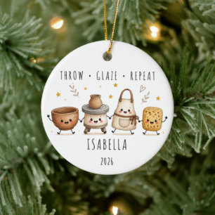 Personalisiertes Keramik-Ornament Keramik Ornament