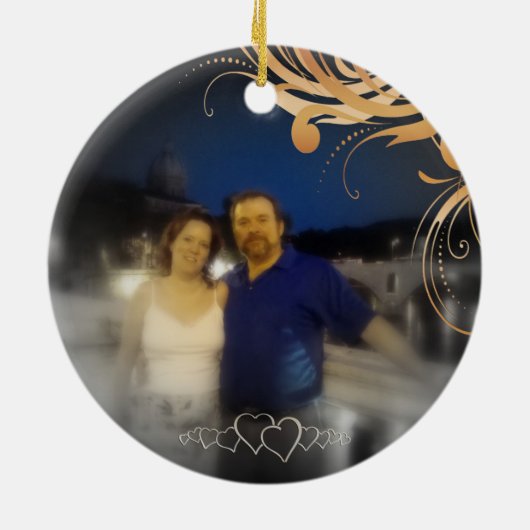 Personalisiertes Keramikornament (Hinten)