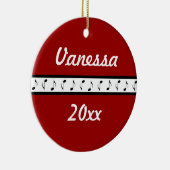 Personalisiertes Keramikornament (Rechts)