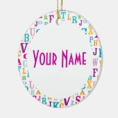 Personalisiertes Keramikornament (Links)