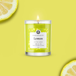 Personalisiertes Kerzenetikett - individuell anpas Quadratischer Aufkleber