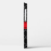 Personalisiertes Kettenverknüpfungszellenmuster Case-Mate iPhone Hülle (Rückseite / Links)