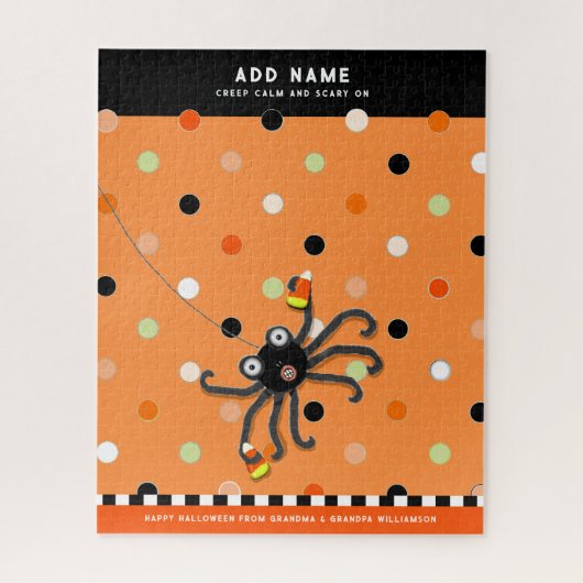 Personalisiertes Kid-Halloween Puzzle (Vertikal)