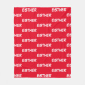 Personalisiertes Kid's Fleece Blanket (Vorderseite)