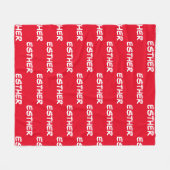 Personalisiertes Kid's Fleece Blanket (Vorderseite (Horizontal))