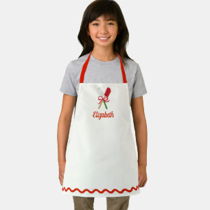 Personalisiertes Kids Holiday Backen Schürze