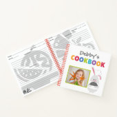 Personalisiertes Kids Memory Cookbook (Foto hinzuf Notizblock (Innenseite)