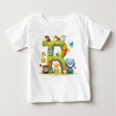 "Personalisiertes Kids-T-Shirt mit R-Magie" Baby T-shirt (Vorderseite)