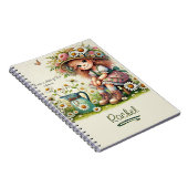 Personalisiertes Kind des Gottesmädchens Notizblock (Rechte Seite)