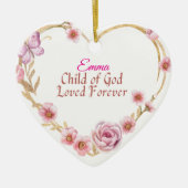 Personalisiertes Kind Gottes Ornament (Vorne)