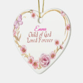 Personalisiertes Kind Gottes Ornament (Links)