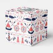 Personalisiertes Kind im Alter von einem Jahr Part Geschenkschachtel (Rückseite)