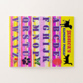 Personalisiertes Kinder-Alphabet-Puzzle Puzzle (Horizontal)