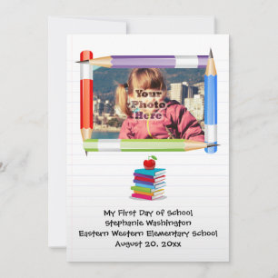 Personalisiertes Kinder-Kindergarten-Foto