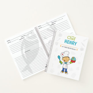 Personalisiertes Kinder-Rezept-Notizbuch Notizblock