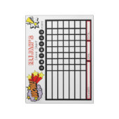 Personalisiertes Kinderbuch, Comic-Buch Notizblock (Rotiert)