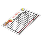 Personalisiertes Kinderbuch, Comic-Buch Notizblock (angewinkelt)