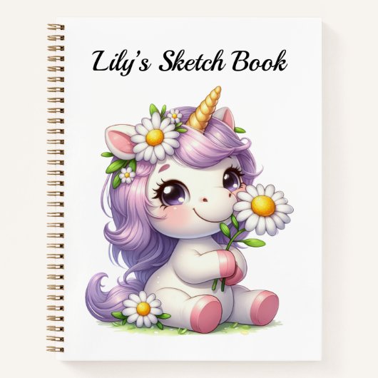 Personalisiertes Kinderbuch Notizblock (Vorderseite)