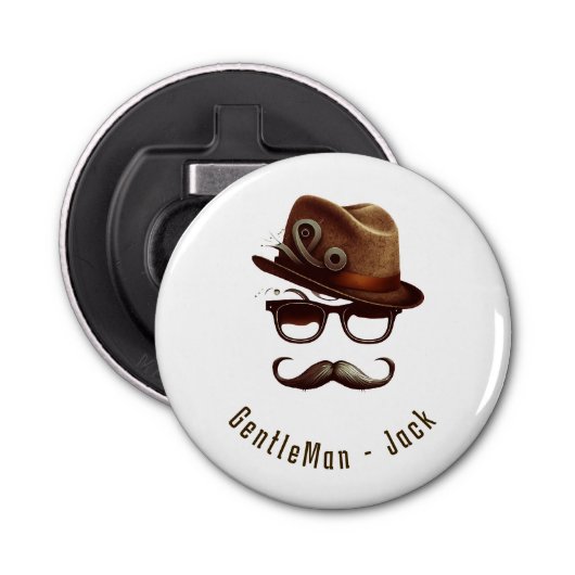 Personalisiertes Kindergeschenk des Vaters Flaschenöffner (Vorderseite)