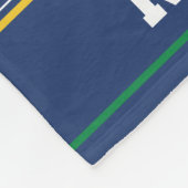 Personalisiertes Kindergrün-multi Fleecedecke (Ecke)