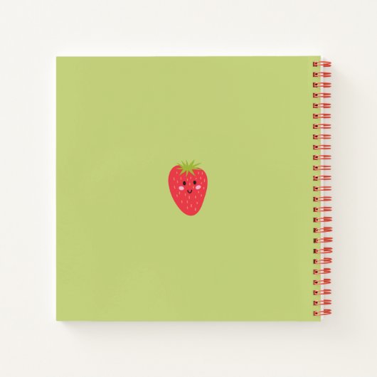 Personalisiertes Kinderkochbuch (Ihr Foto) Notizblock (Rückseite)