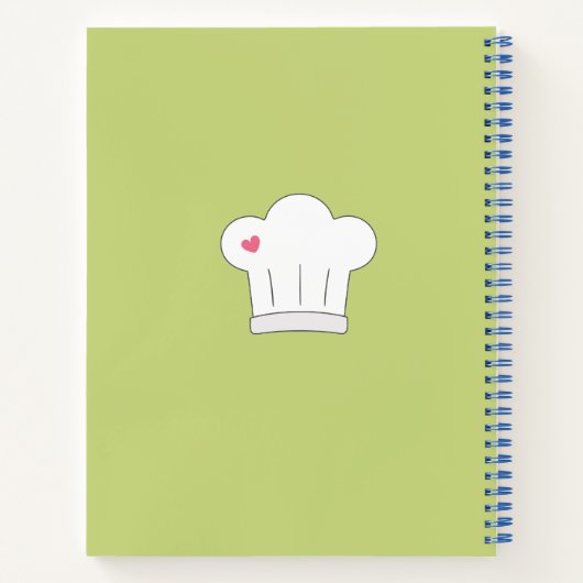 Personalisiertes Kinderkochbuch (Ihr Foto) Notizblock (Rückseite)