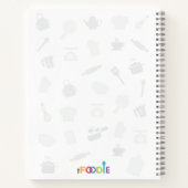 Personalisiertes Kinderkochbuch Notizblock (Rückseite)