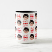 Personalisiertes Kinderspiel Foto Mama, Weihnachte Tasse (Zentrum)