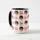 Personalisiertes Kinderspiel Foto Mama, Weihnachte Tasse (Vorderseite Links)