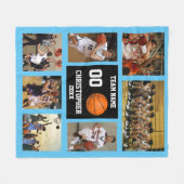 Personalisiertes Kinderspielzimmer Fleecedecke (Vorderseite (Horizontal))