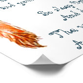 Personalisiertes Kinderträumergedicht Poster (Ecke)