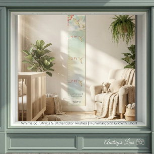Personalisiertes Kinderwuchsdiagramm Whimsical Win Poster