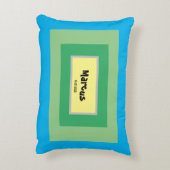 Personalisiertes Kinderzimmer Akzent Pillow Dekokissen (Rückseite(Vertikal))