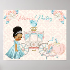Personalisiertes Kinderzimmer für Märchentransport Poster