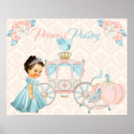 Personalisiertes Kinderzimmer für Märchentransport Poster