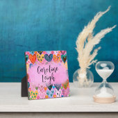 Personalisiertes Kinderzimmer mit leuchtenden Farb Fotoplatte (InSitu)