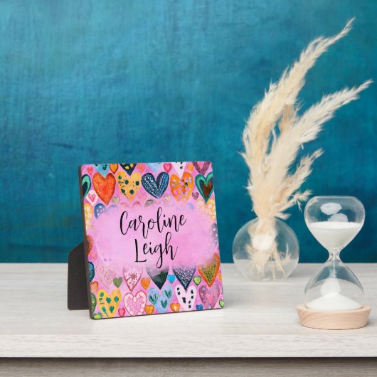 Personalisiertes Kinderzimmer mit leuchtenden Farb Fotoplatte (InSitu)