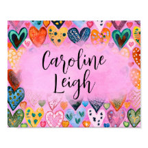 Personalisiertes Kinderzimmer mit leuchtenden Farb