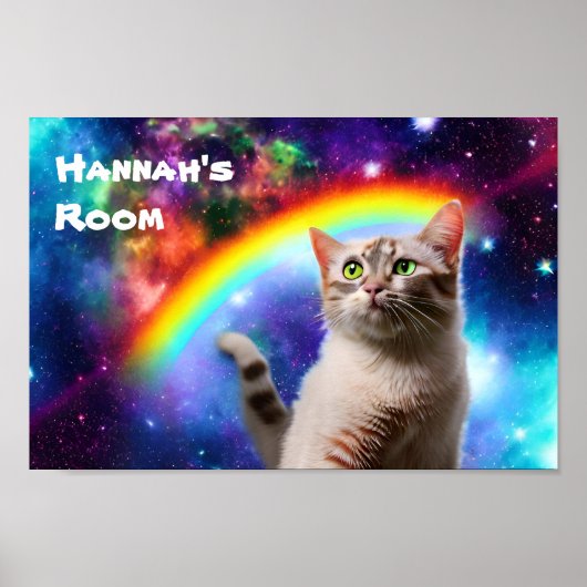 Personalisiertes Kinderzimmer Poster (Vorne)
