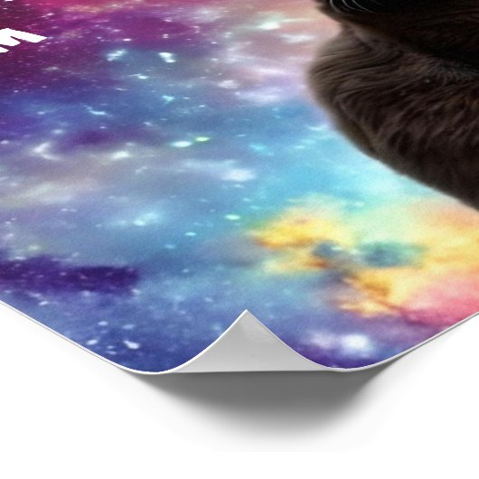 Personalisiertes Kinderzimmer Poster (Ecke)