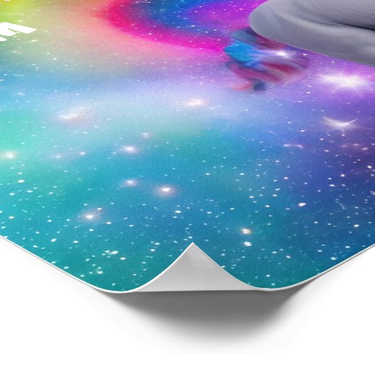 Personalisiertes Kinderzimmer Poster (Ecke)