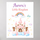 Personalisiertes Kinderzimmer Princess Poster (Vorne)