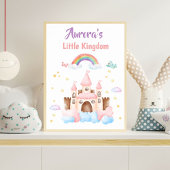 Personalisiertes Kinderzimmer Princess Poster