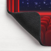 Personalisiertes Kino Kino Familienzimmer Mousepad (Ecke)