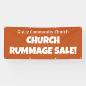 Personalisiertes KirchenRummage Verkauf! Banner (Horizontal)